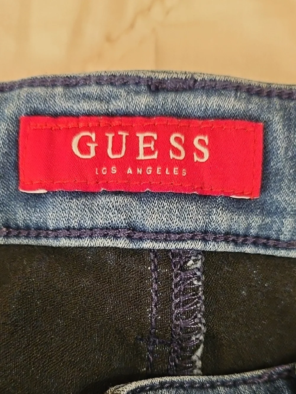 GUESS -5 Button Skinny Jeans- Size 27 - Picture 7 of 10